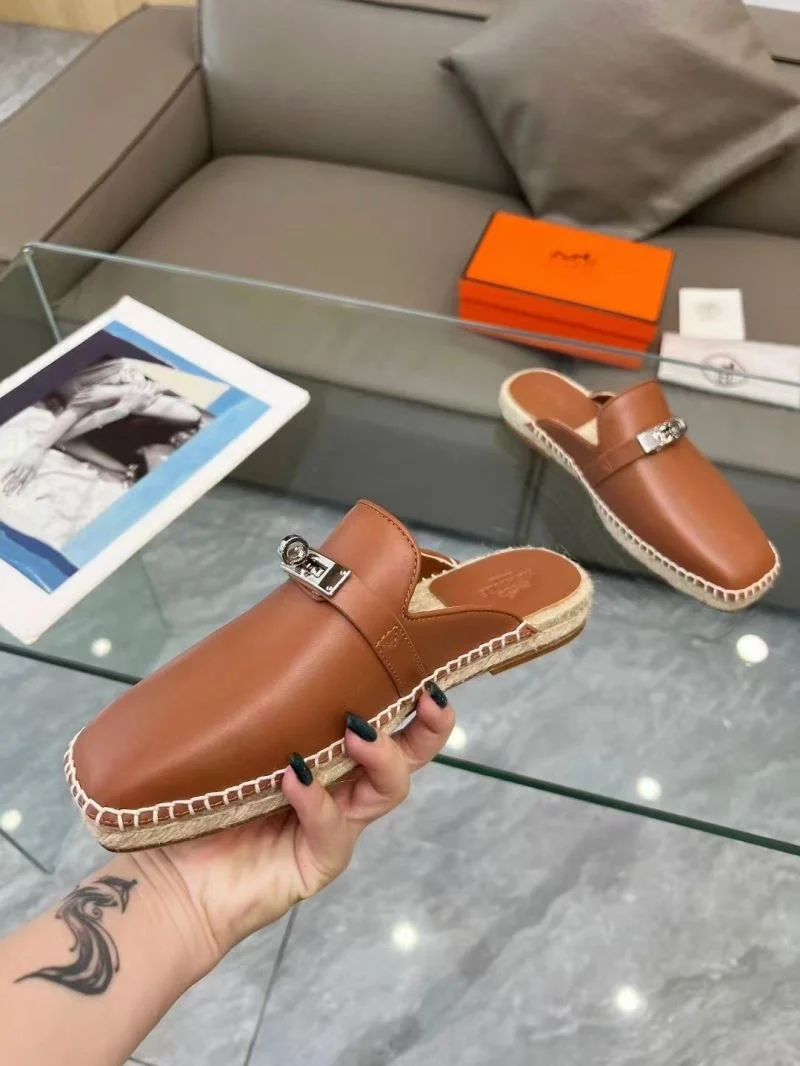 OdorResistant Hermes Slippers 27379