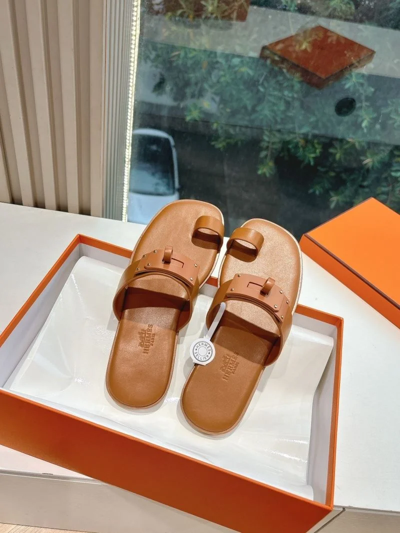 Stylish Hermes Slippers 26916