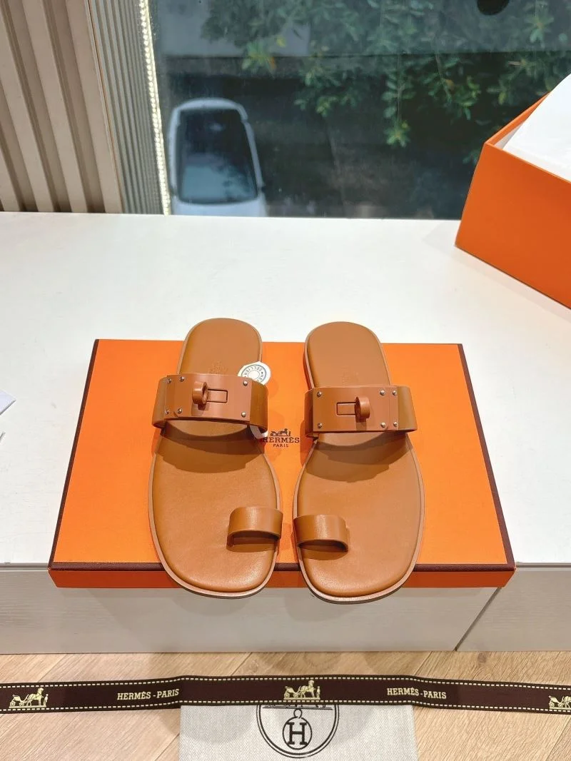 Stylish Hermes Slippers 26916
