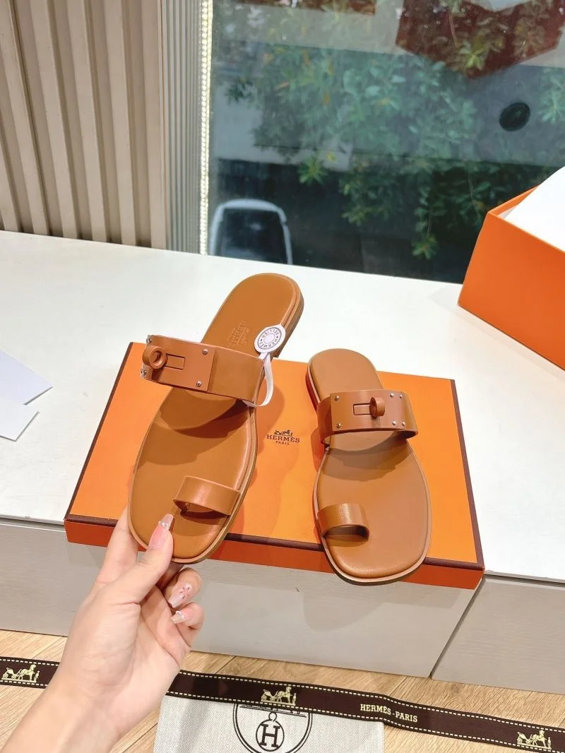 Stylish Hermes Slippers 26916