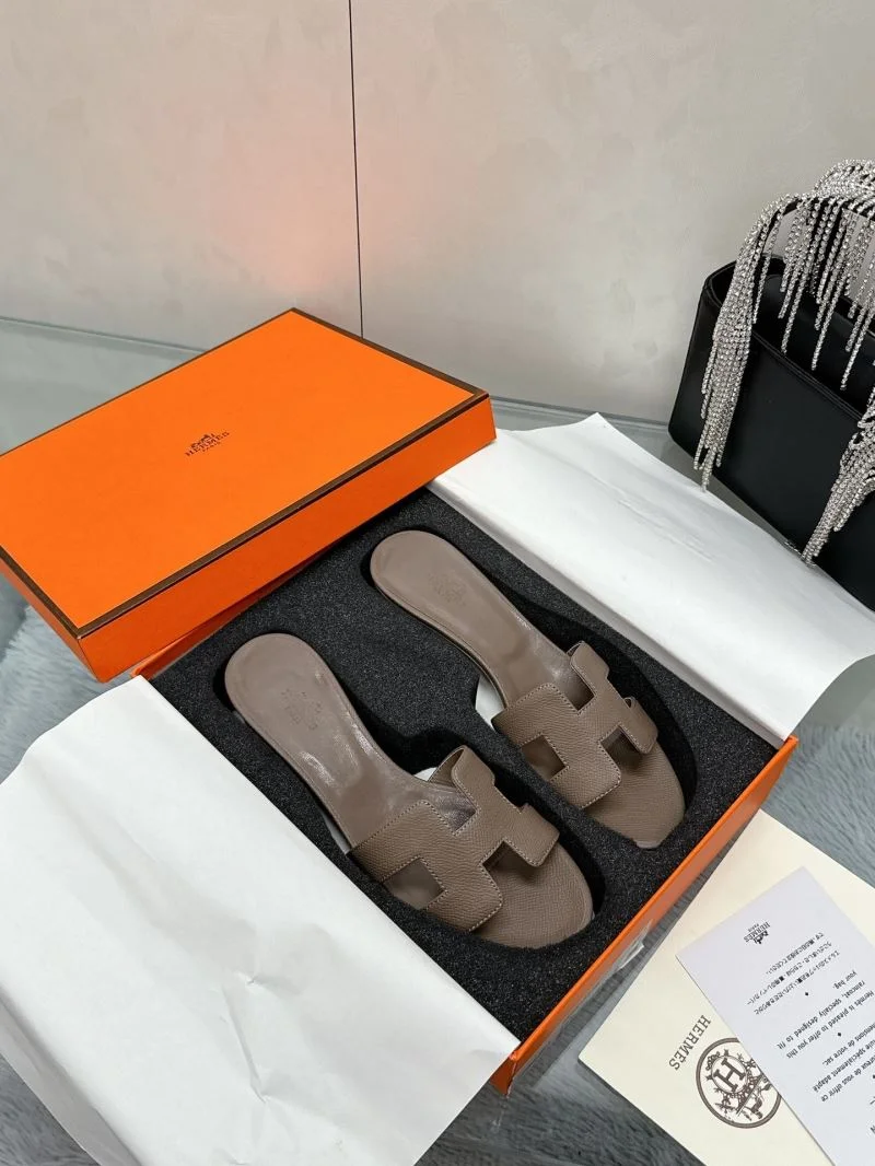 Sustainable Hermes Slippers 26893