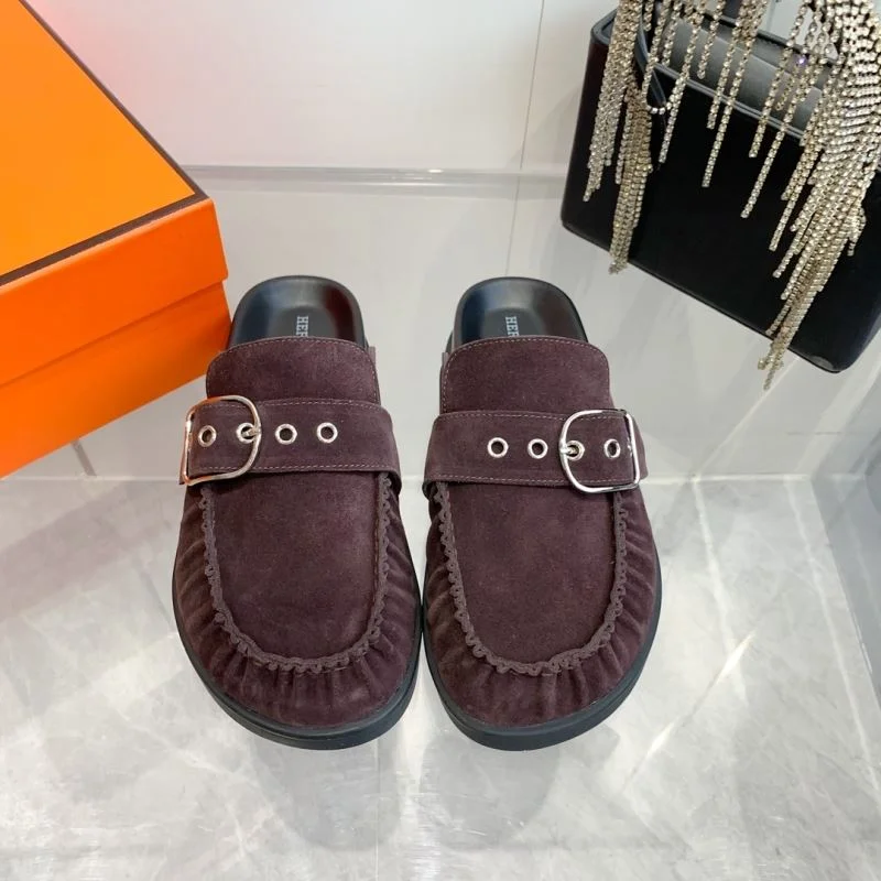 Colorful Hermes Slippers 26875