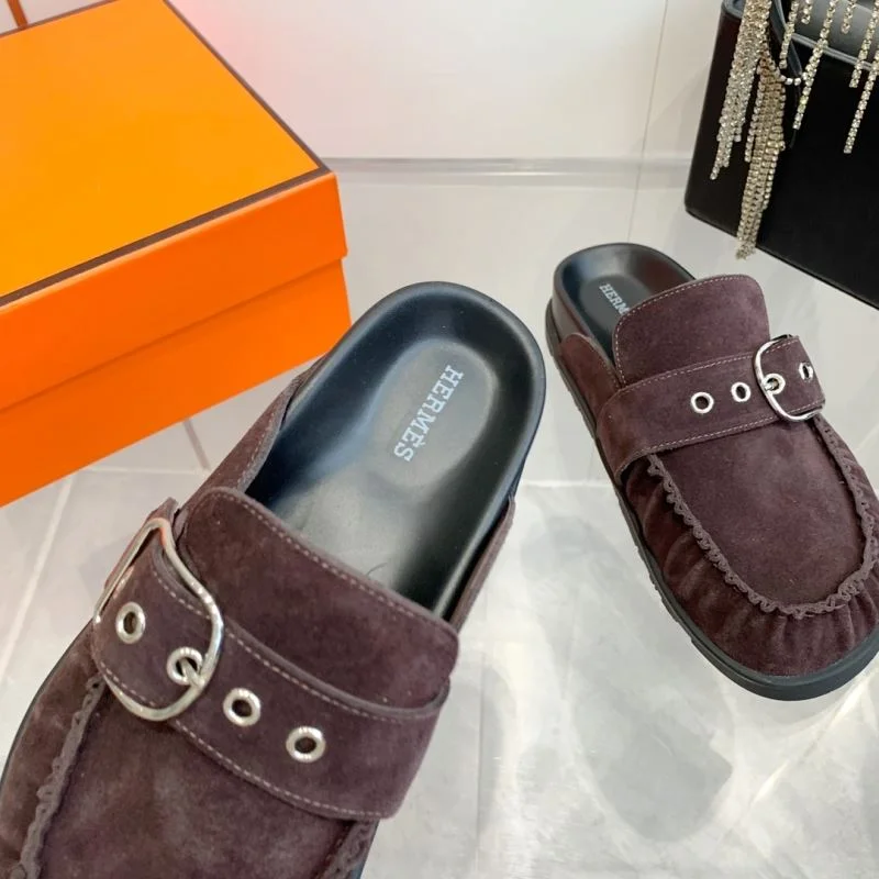 Colorful Hermes Slippers 26875