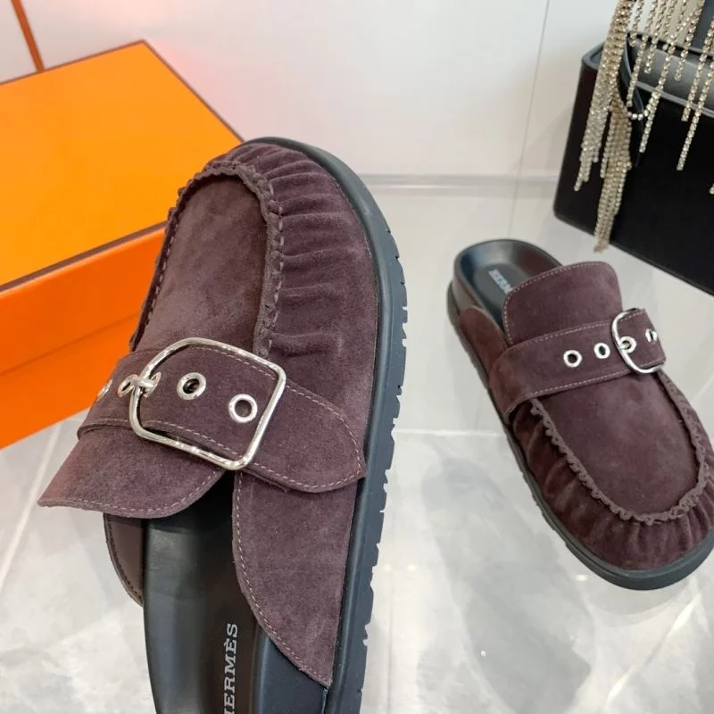 Colorful Hermes Slippers 26875
