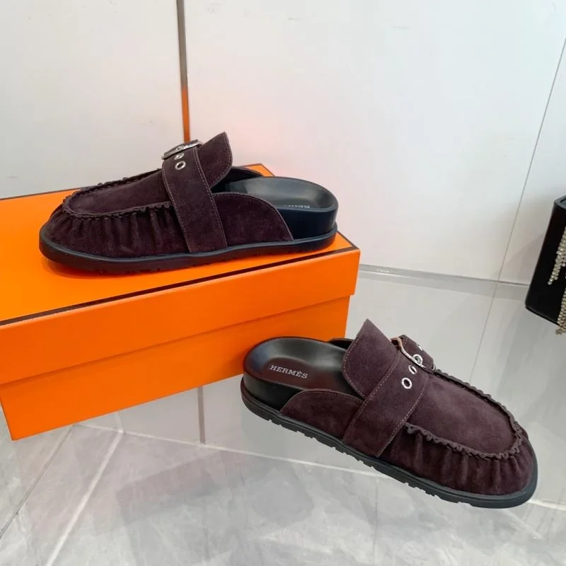 Colorful Hermes Slippers 26875