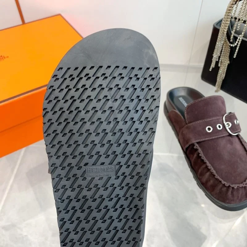 Colorful Hermes Slippers 26875