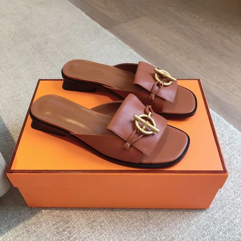 Unique Hermes Slippers 26854