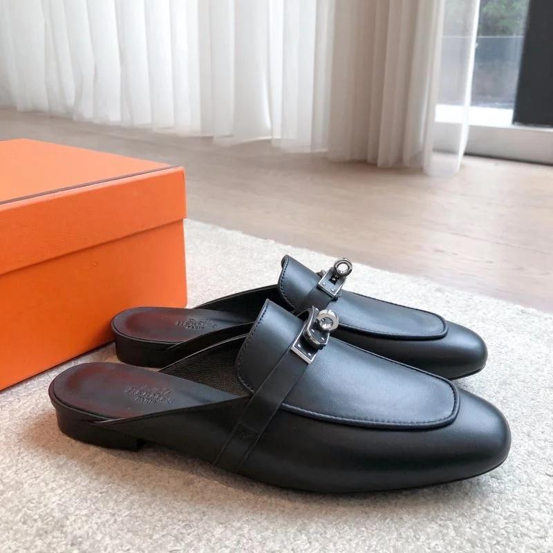 Hermes Slippers Practical 26841