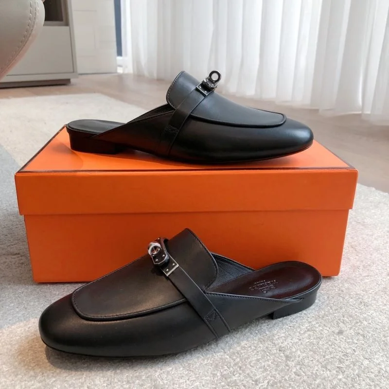Hermes Slippers Practical 26841