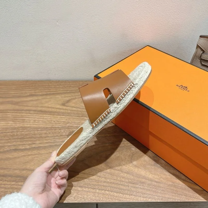 WaterResistant Hermes Slippers 26826
