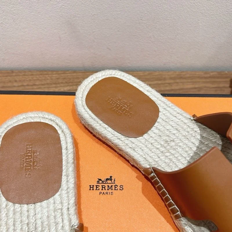 WaterResistant Hermes Slippers 26826
