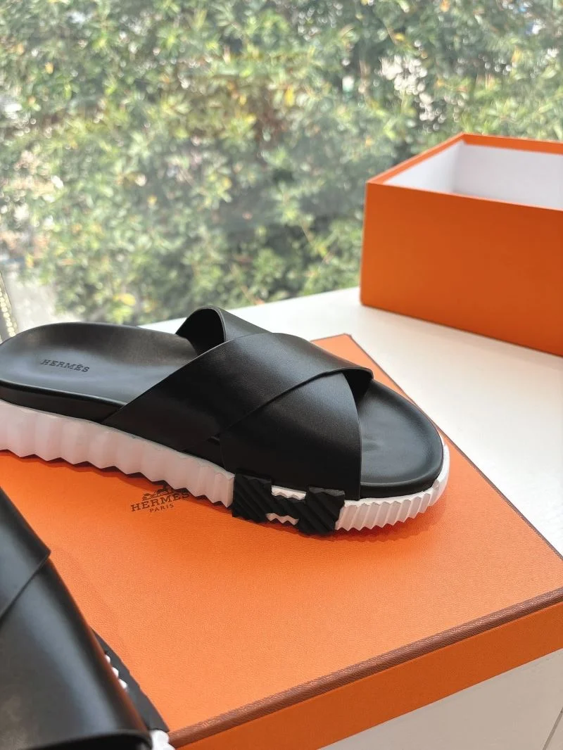 Compact Hermes Slippers 26814