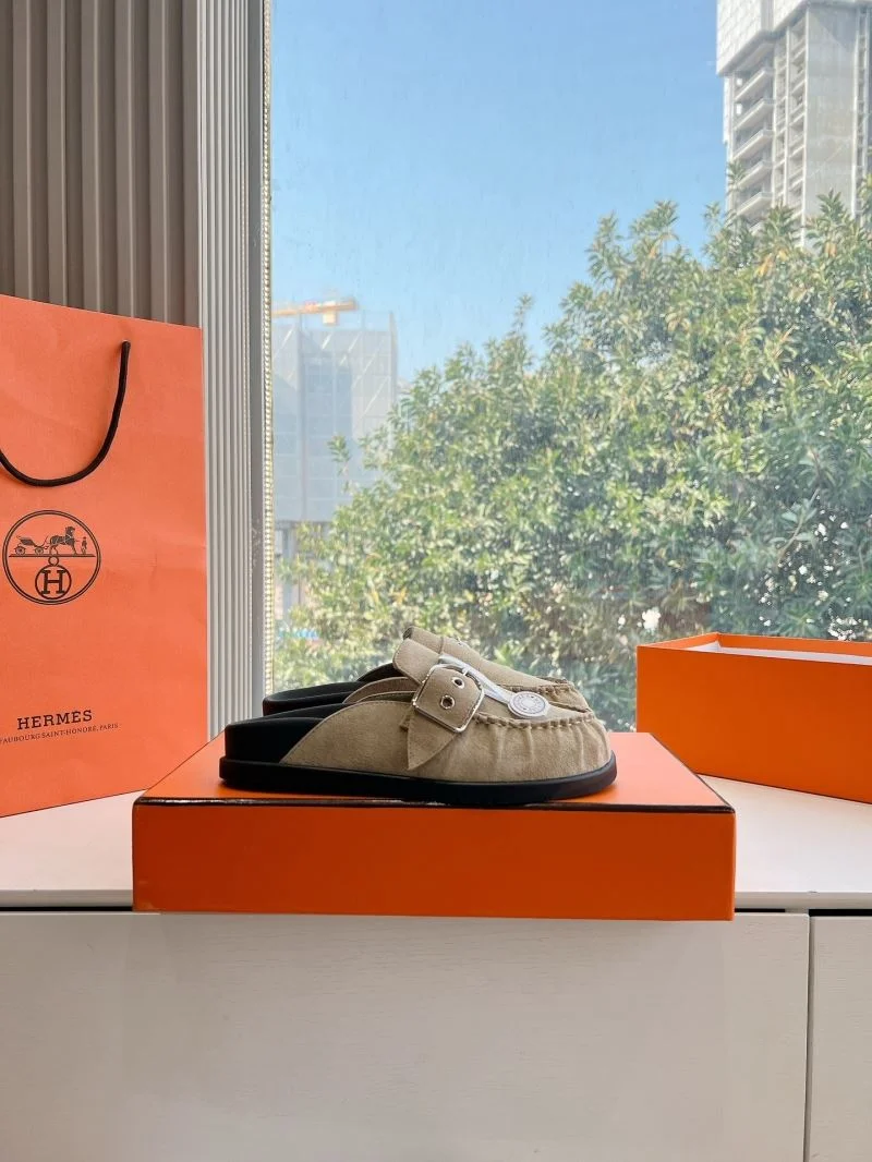Lightweight Hermes Slippers 26805