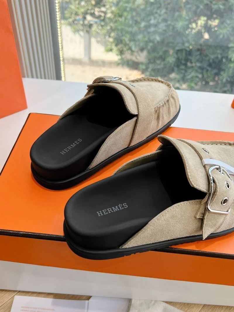 Lightweight Hermes Slippers 26805