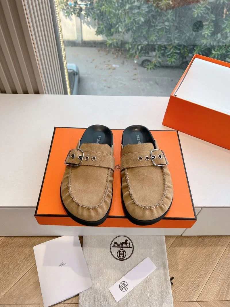 Practical Hermes Slippers 26801
