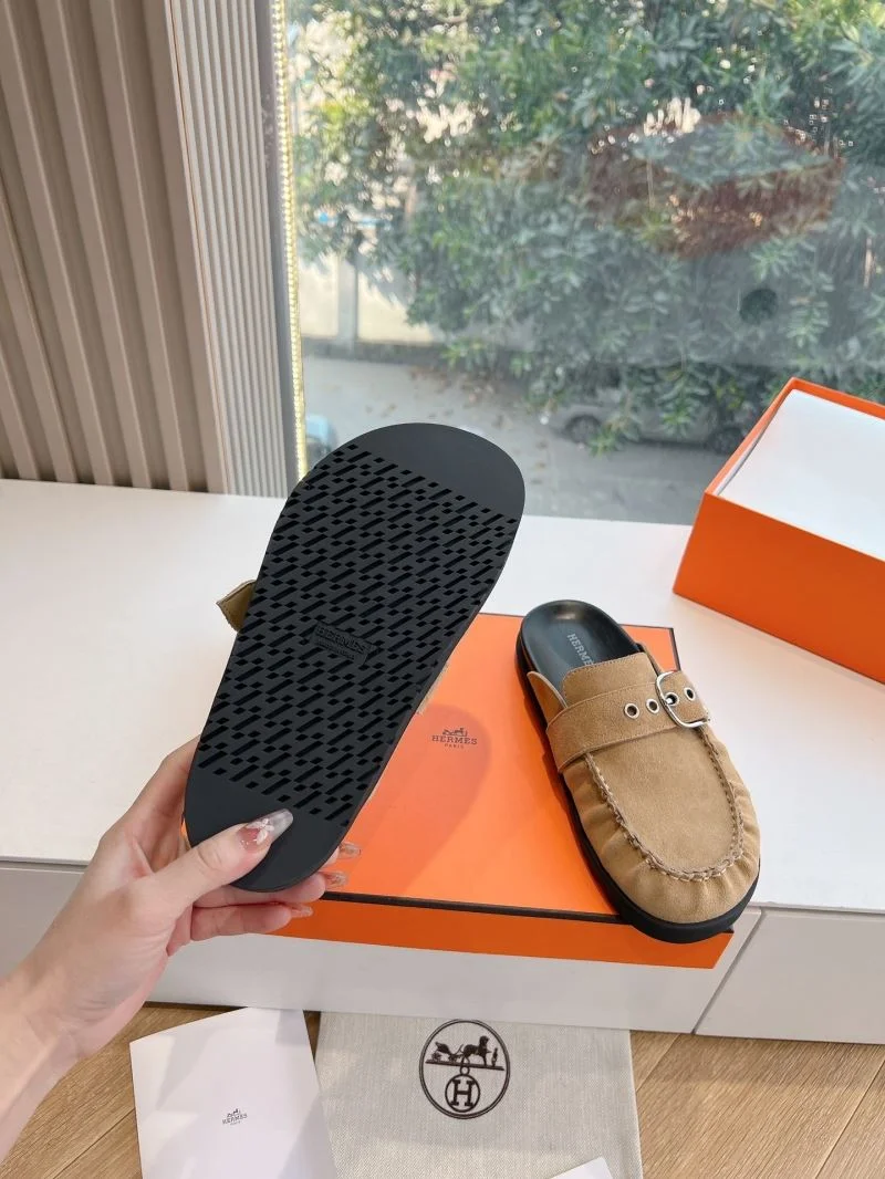 Practical Hermes Slippers 26801