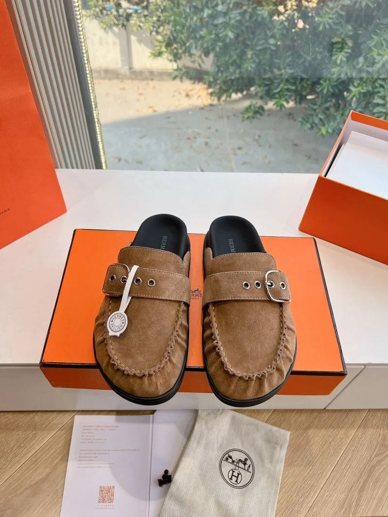 OdorResistant Hermes Slippers 26799