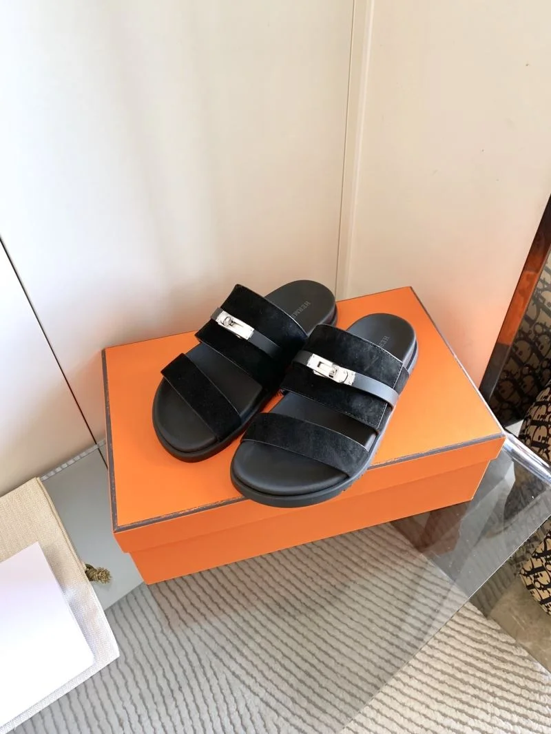 Chic Hermes Slippers 26793