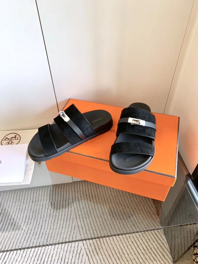 Chic Hermes Slippers 26793