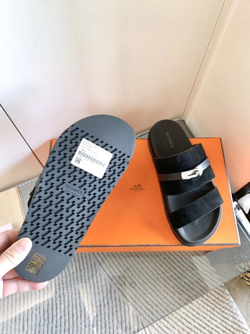 Chic Hermes Slippers 26793
