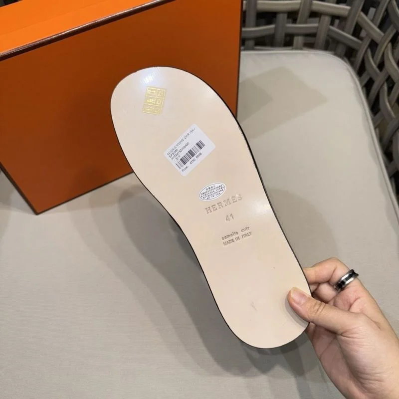 Hermes Slippers Practical 27819