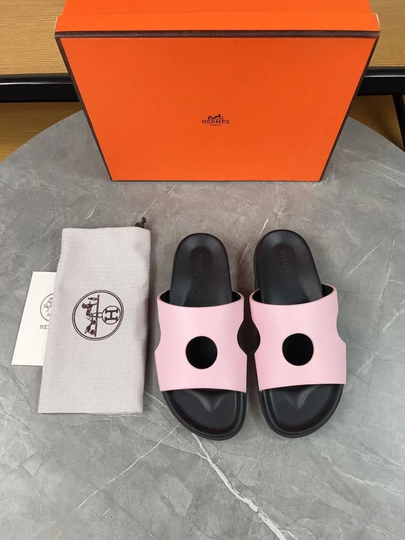 Bright Hermes Slippers 27808