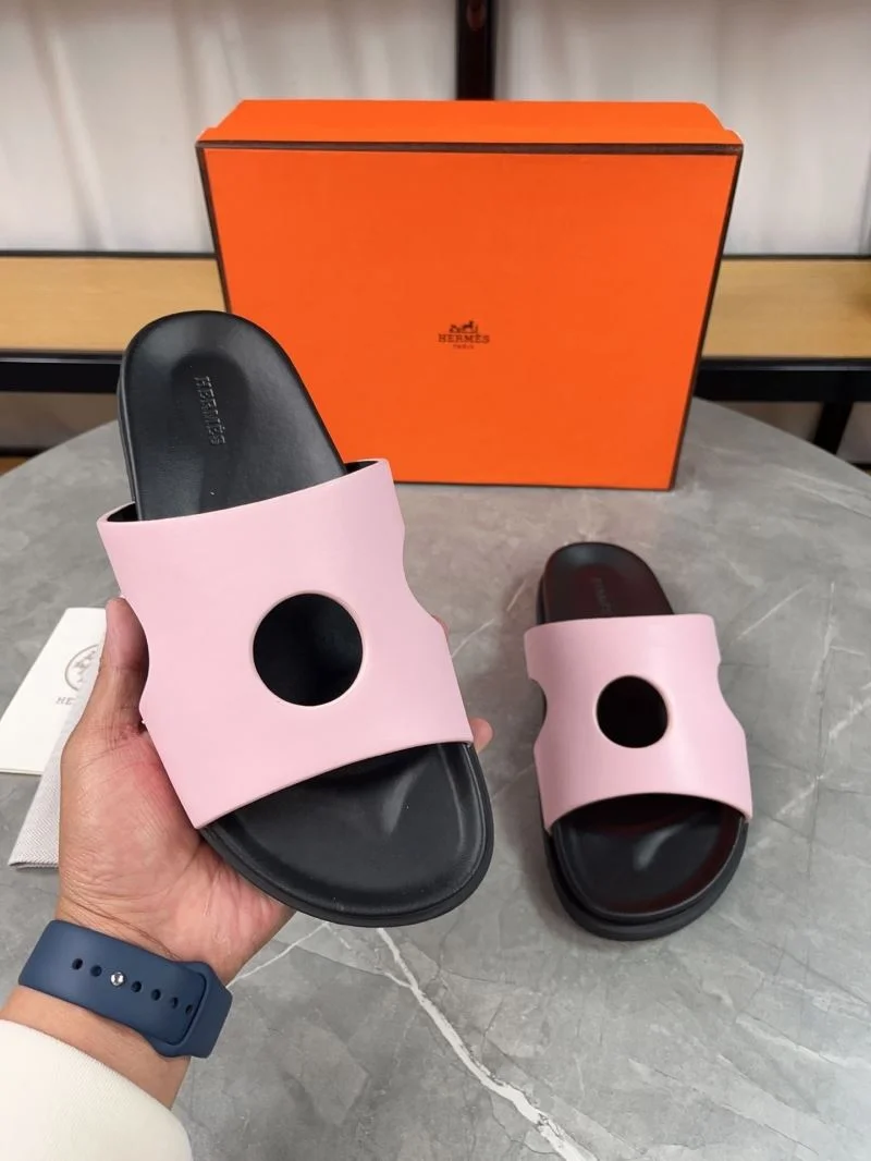 Bright Hermes Slippers 27808