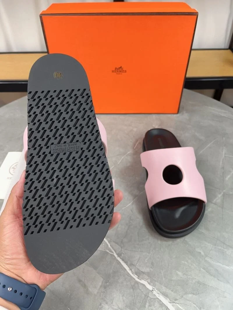 Bright Hermes Slippers 27808