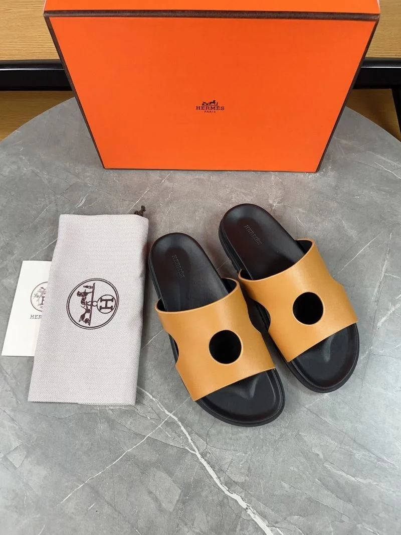 Packable Hermes Slippers 27801
