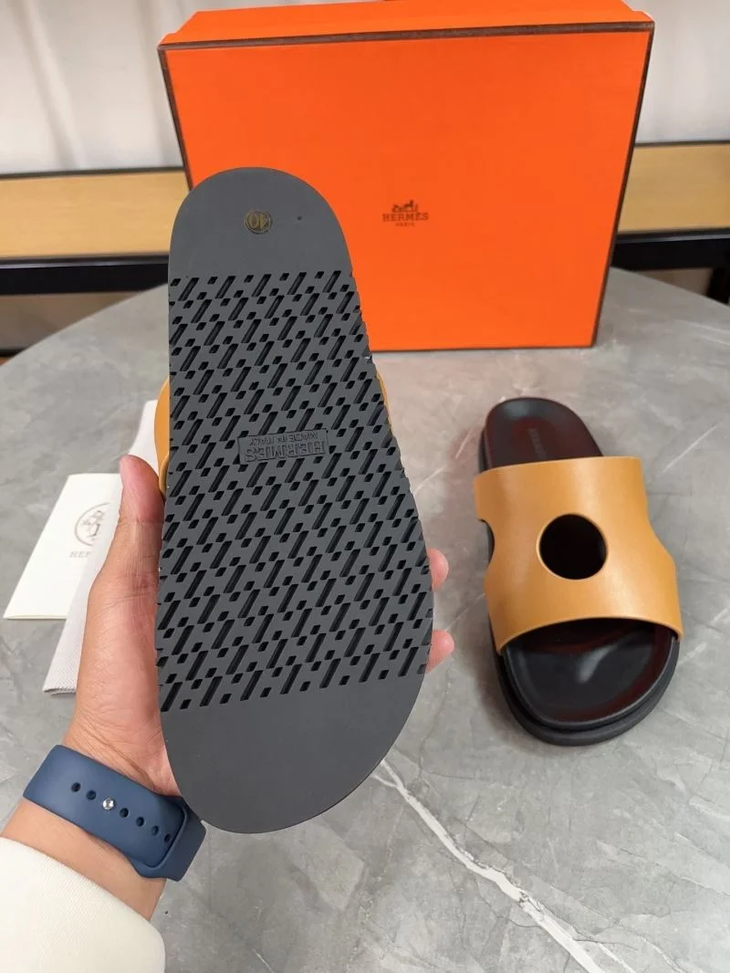 Packable Hermes Slippers 27801