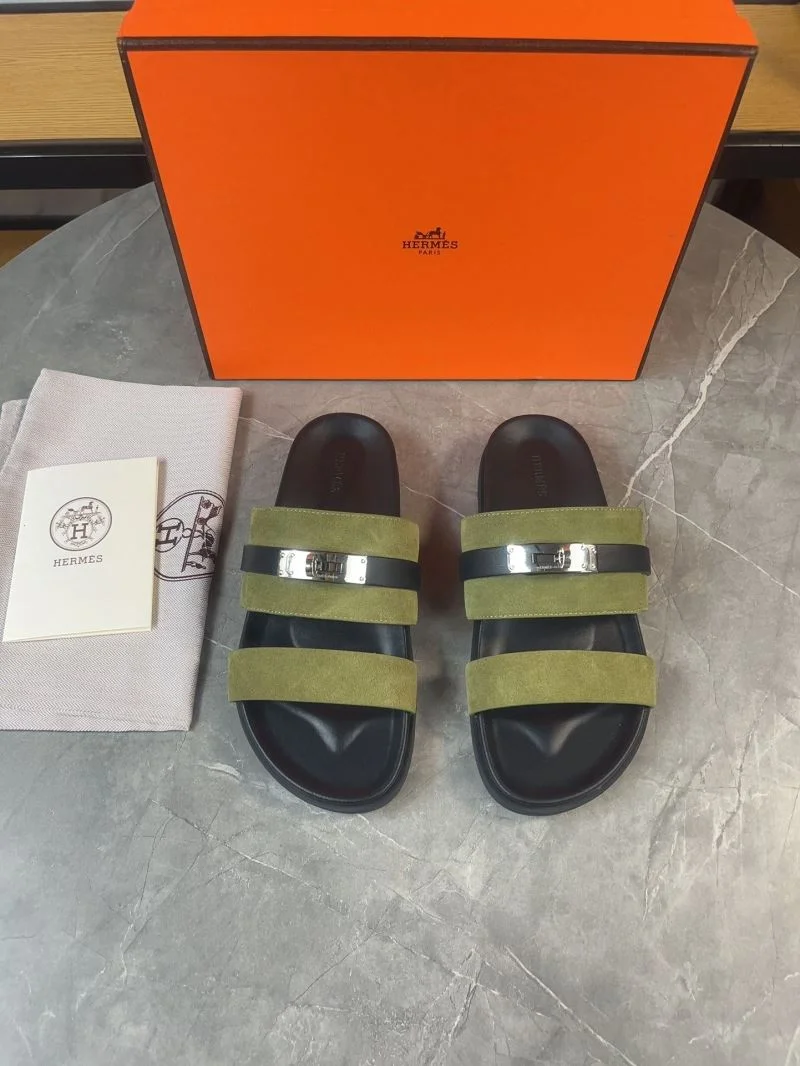 Refined Hermes Slippers 27800