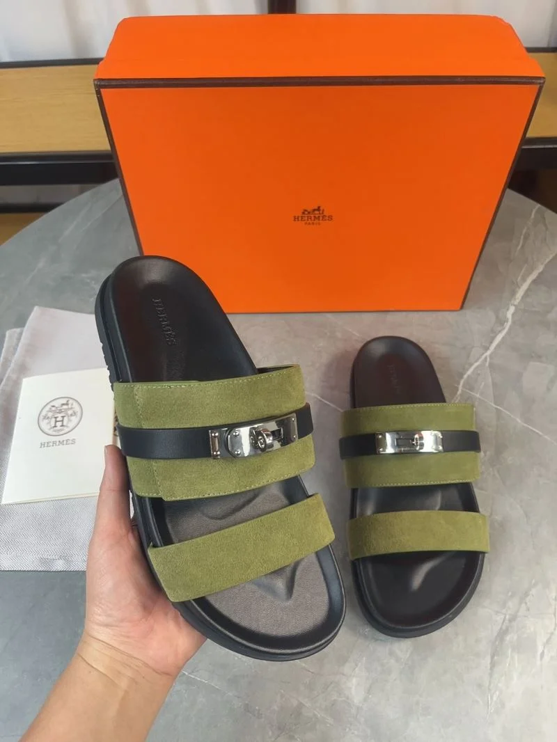 Refined Hermes Slippers 27800