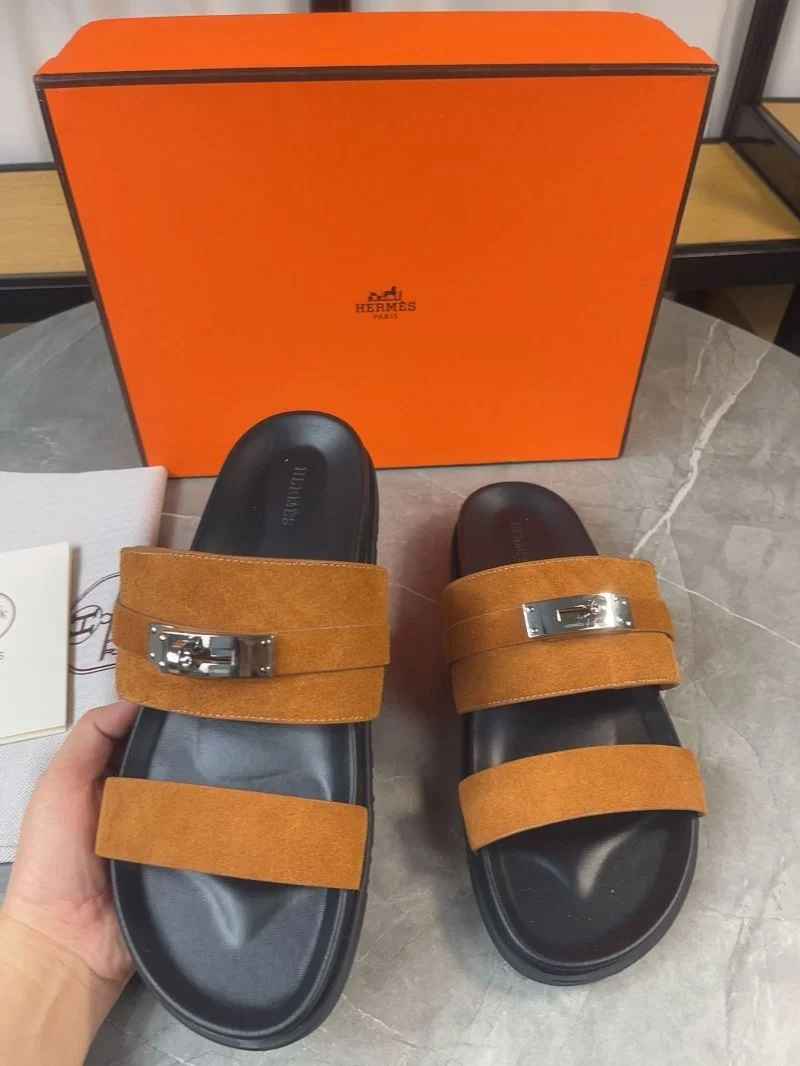 Minimalist Hermes Slippers 27794