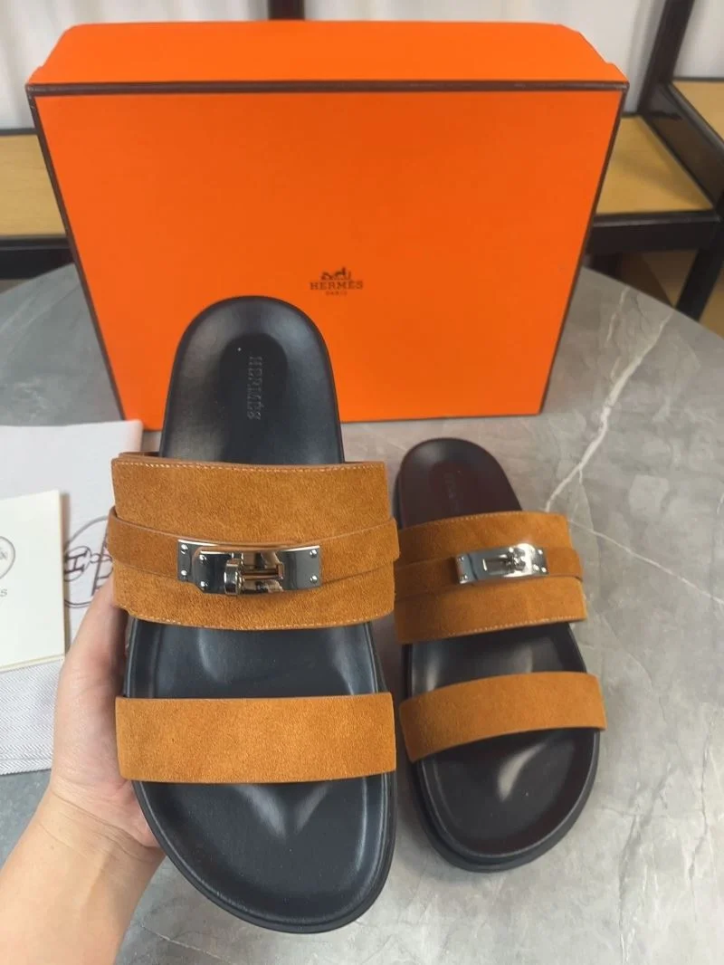 Minimalist Hermes Slippers 27794