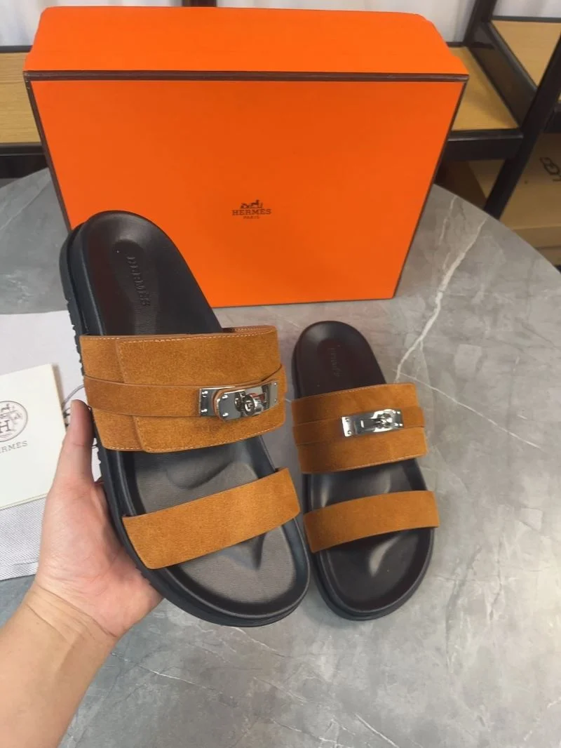 Minimalist Hermes Slippers 27794