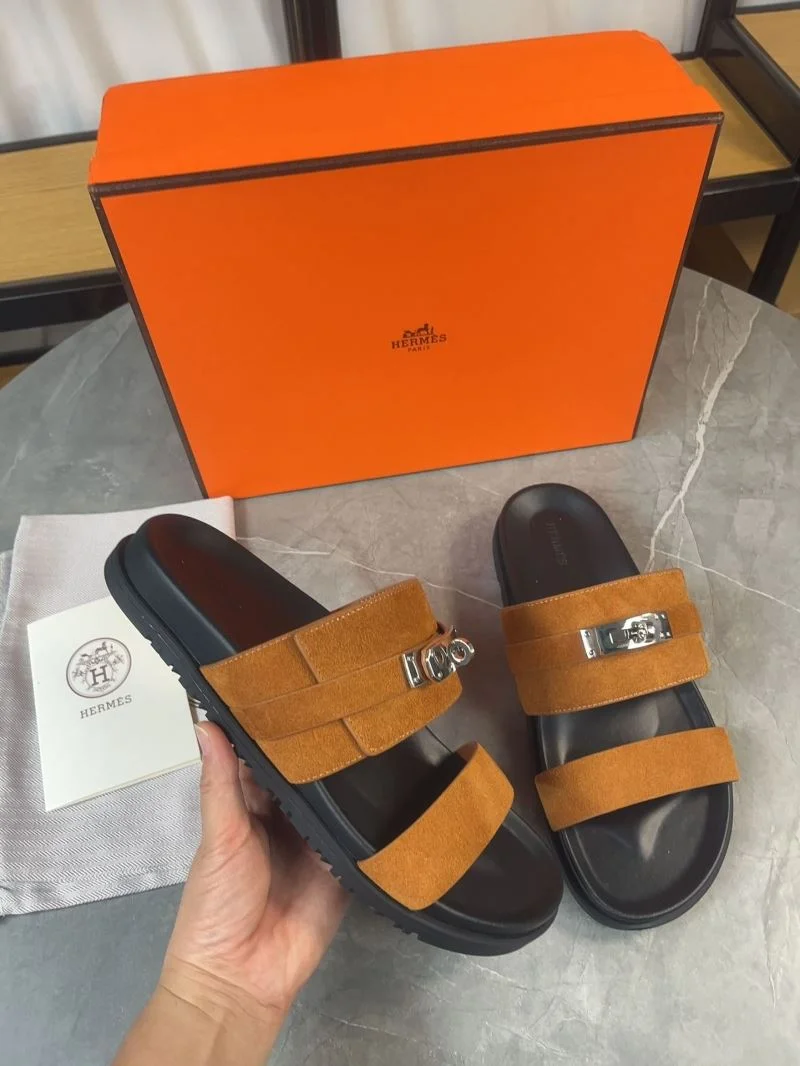 Minimalist Hermes Slippers 27794