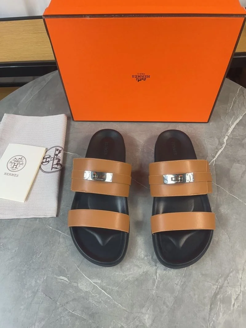 Hermes Slippers Practical 27786