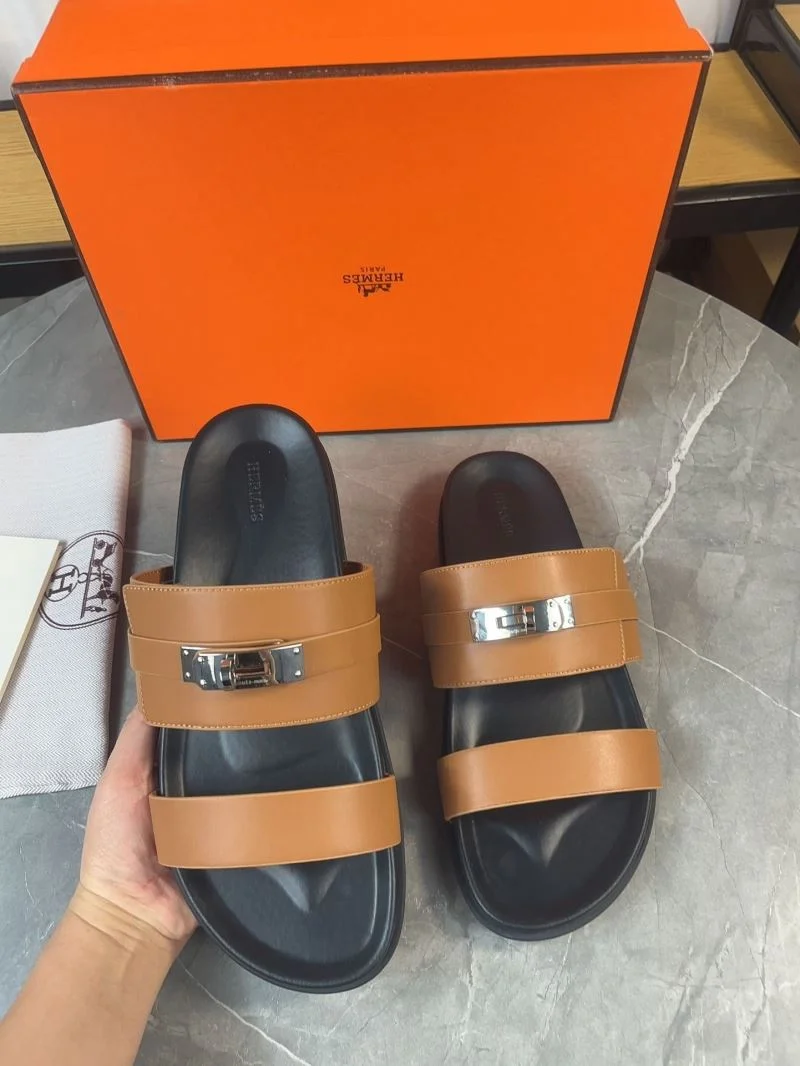Hermes Slippers Practical 27786