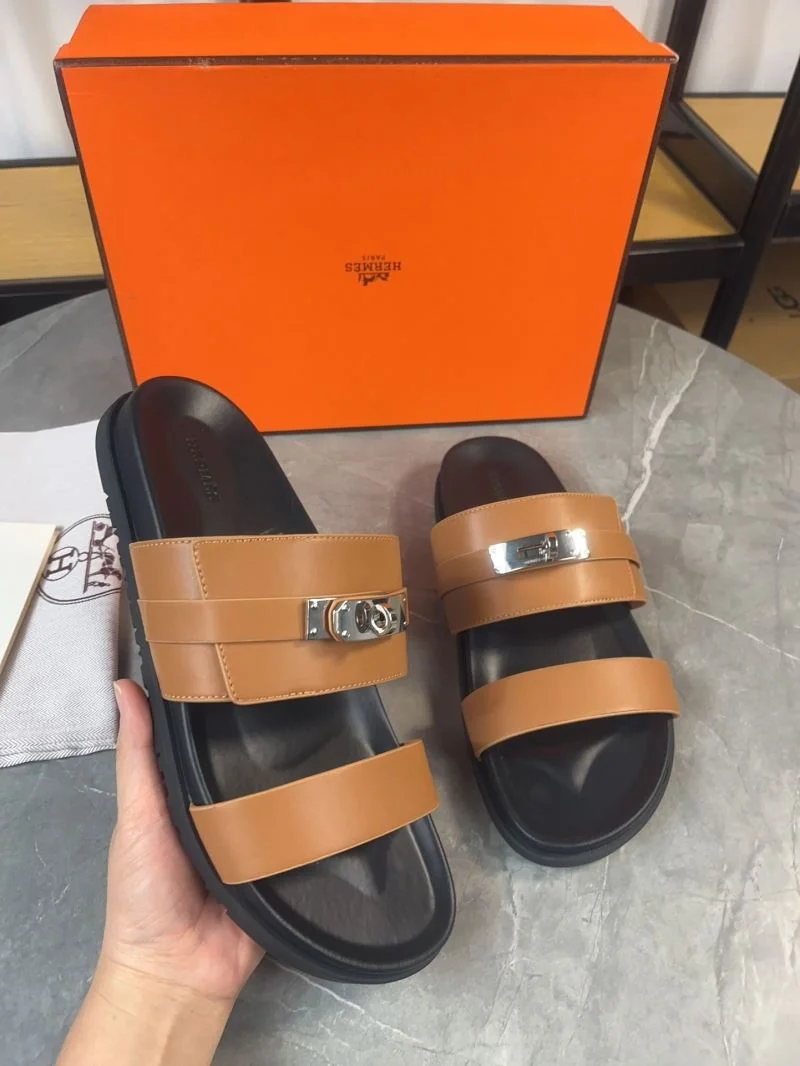 Hermes Slippers Practical 27786