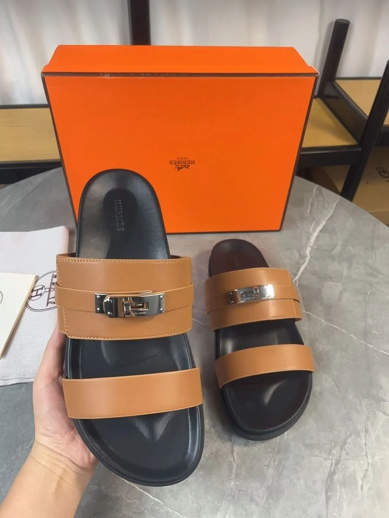 Hermes Slippers Practical 27786