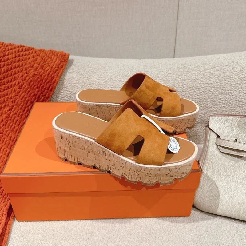 Refined Hermes Slippers 28430