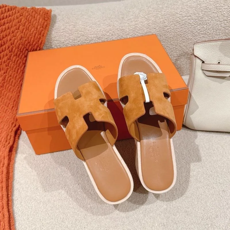 Refined Hermes Slippers 28430