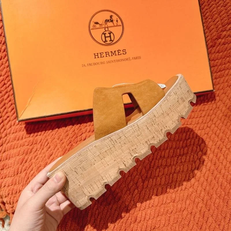 Refined Hermes Slippers 28430
