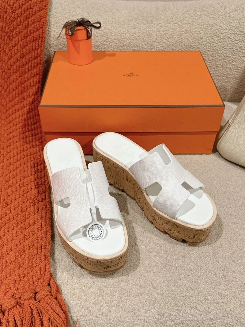 Packable Hermes Slippers 28439