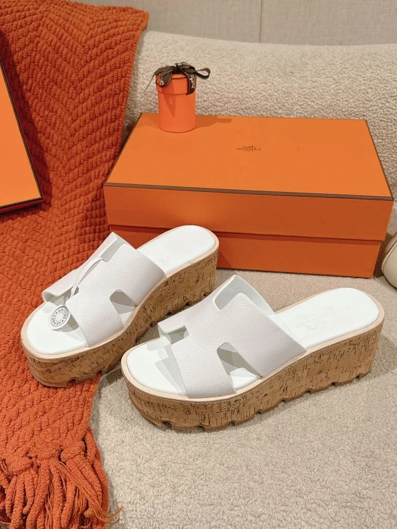 Packable Hermes Slippers 28439