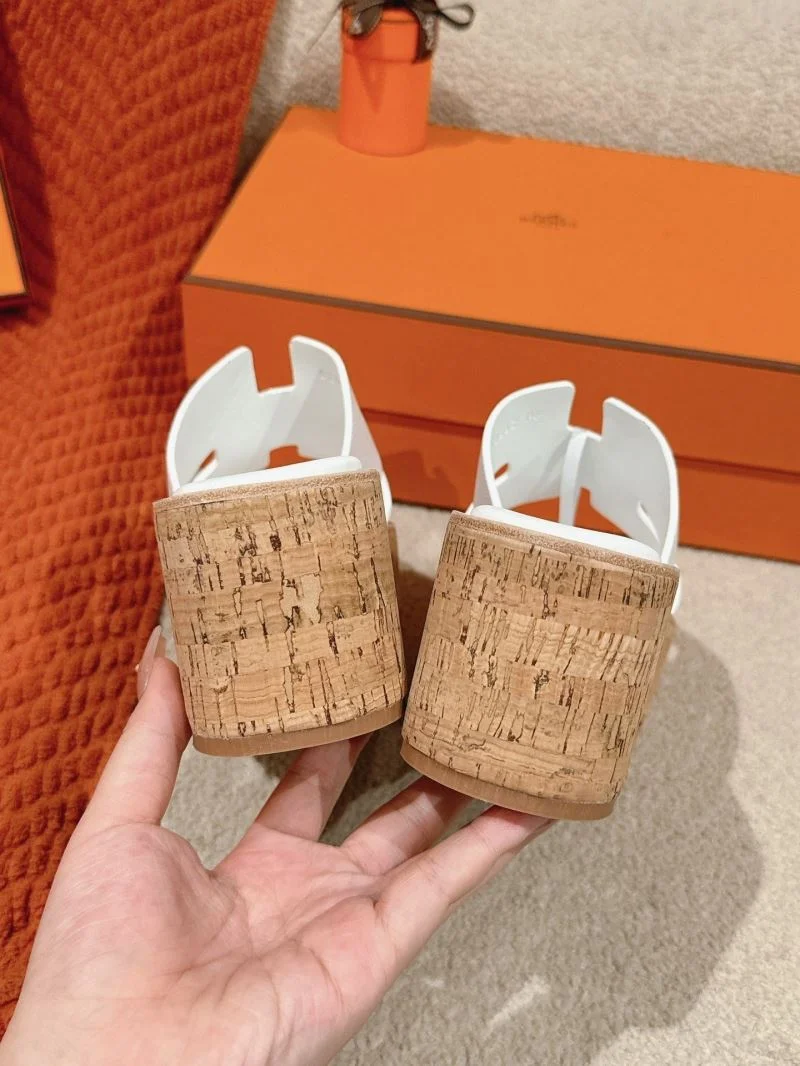 Packable Hermes Slippers 28439