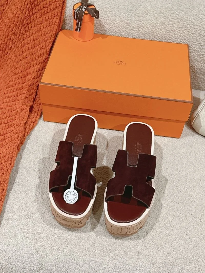 Packable Hermes Slippers 28413