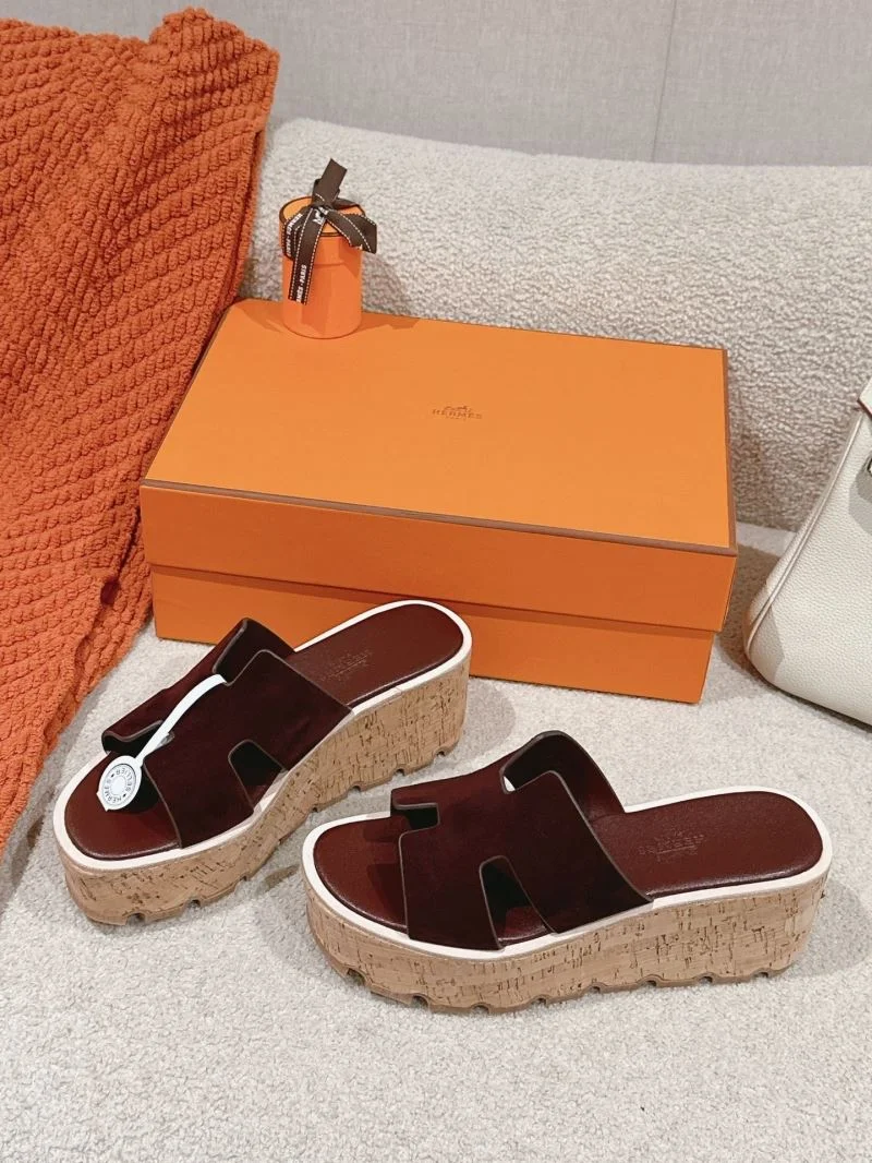 Packable Hermes Slippers 28413