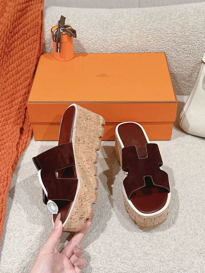 Packable Hermes Slippers 28413