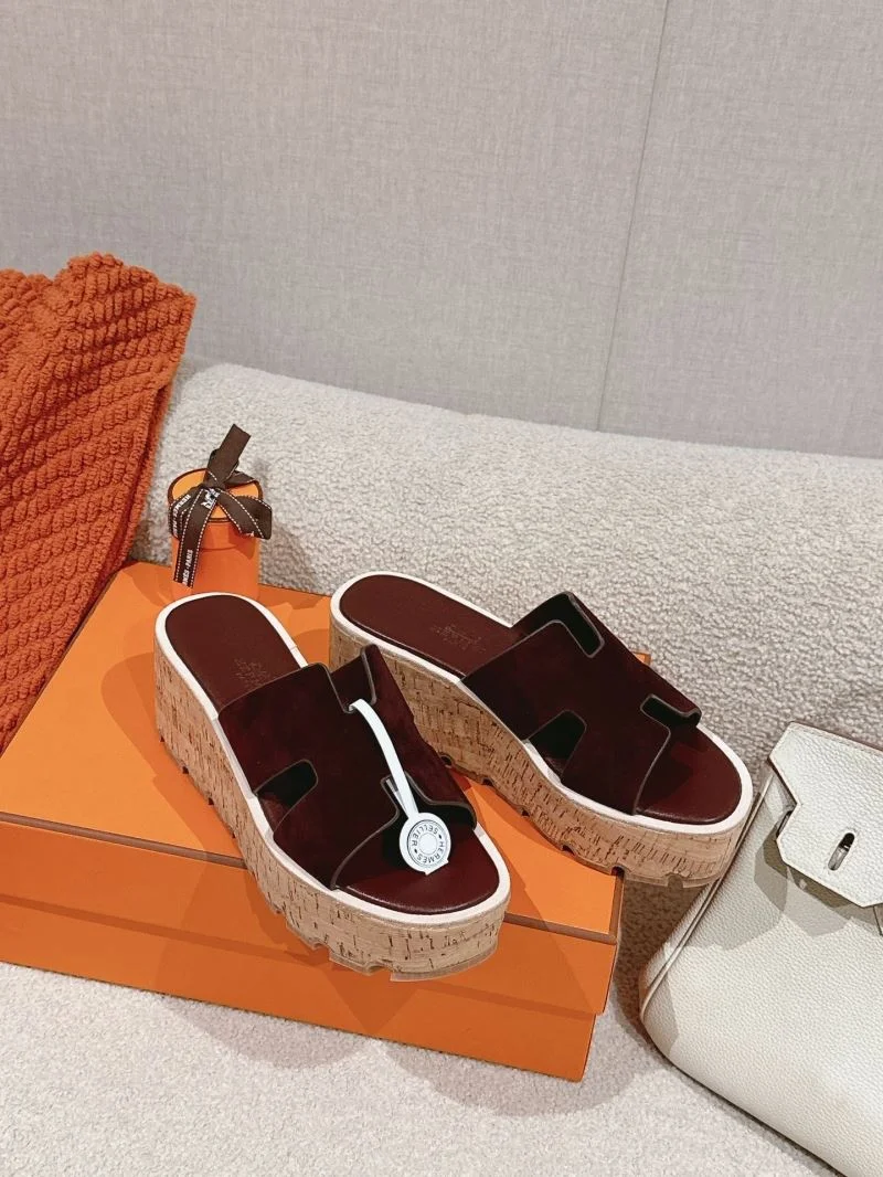Packable Hermes Slippers 28413
